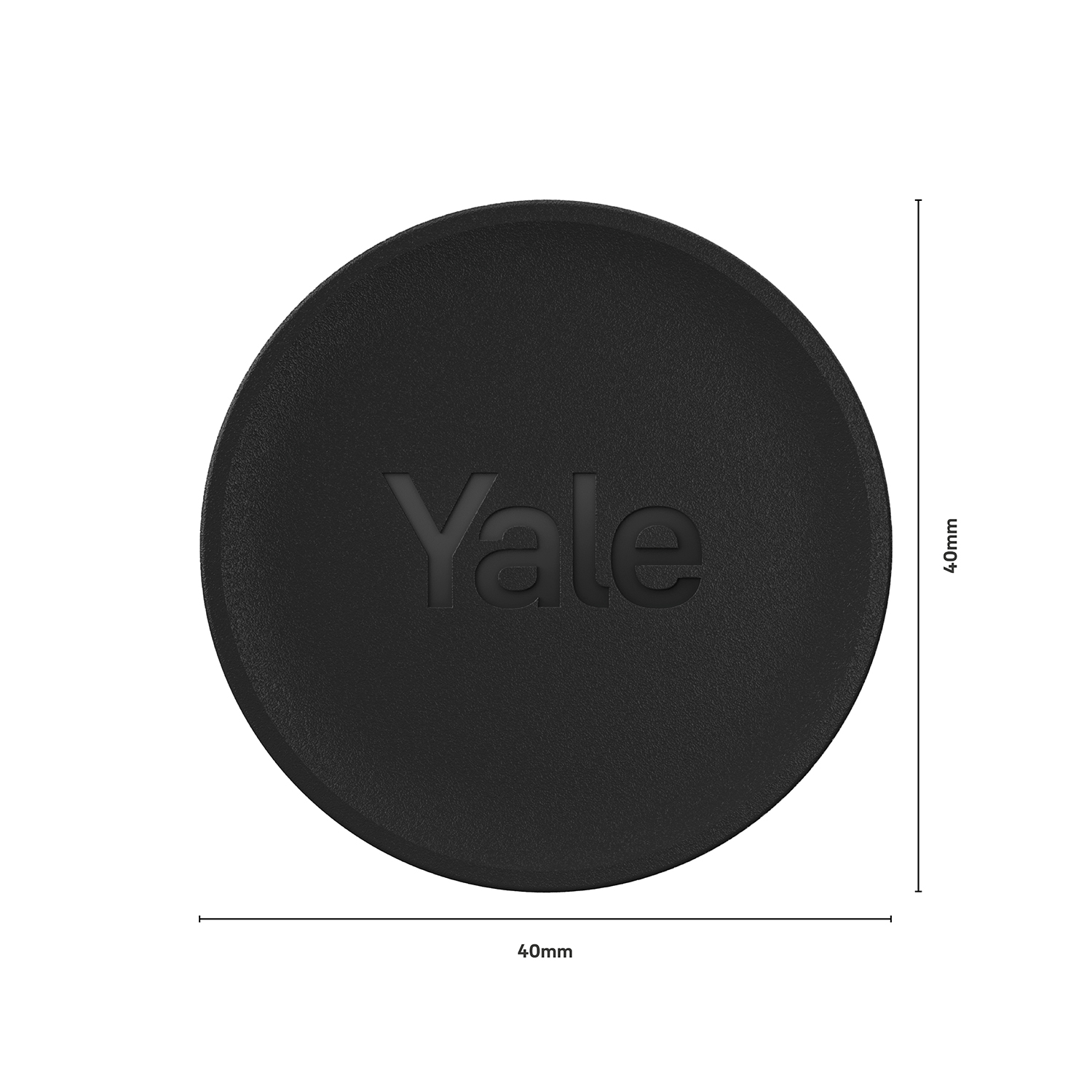 Yale Dot 3er-Pack (Schwarz) für Yale Linus L2 Smart Lock