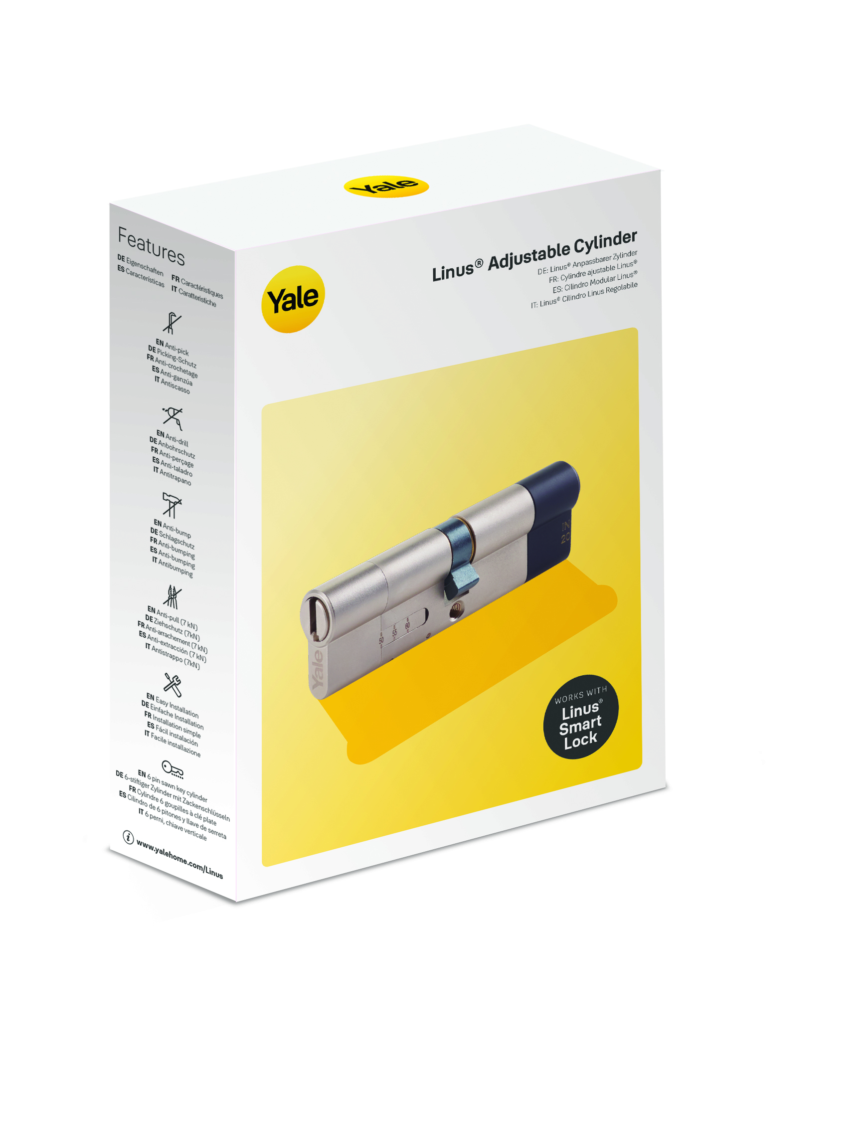 Yale Linus Adjustable Cylinder