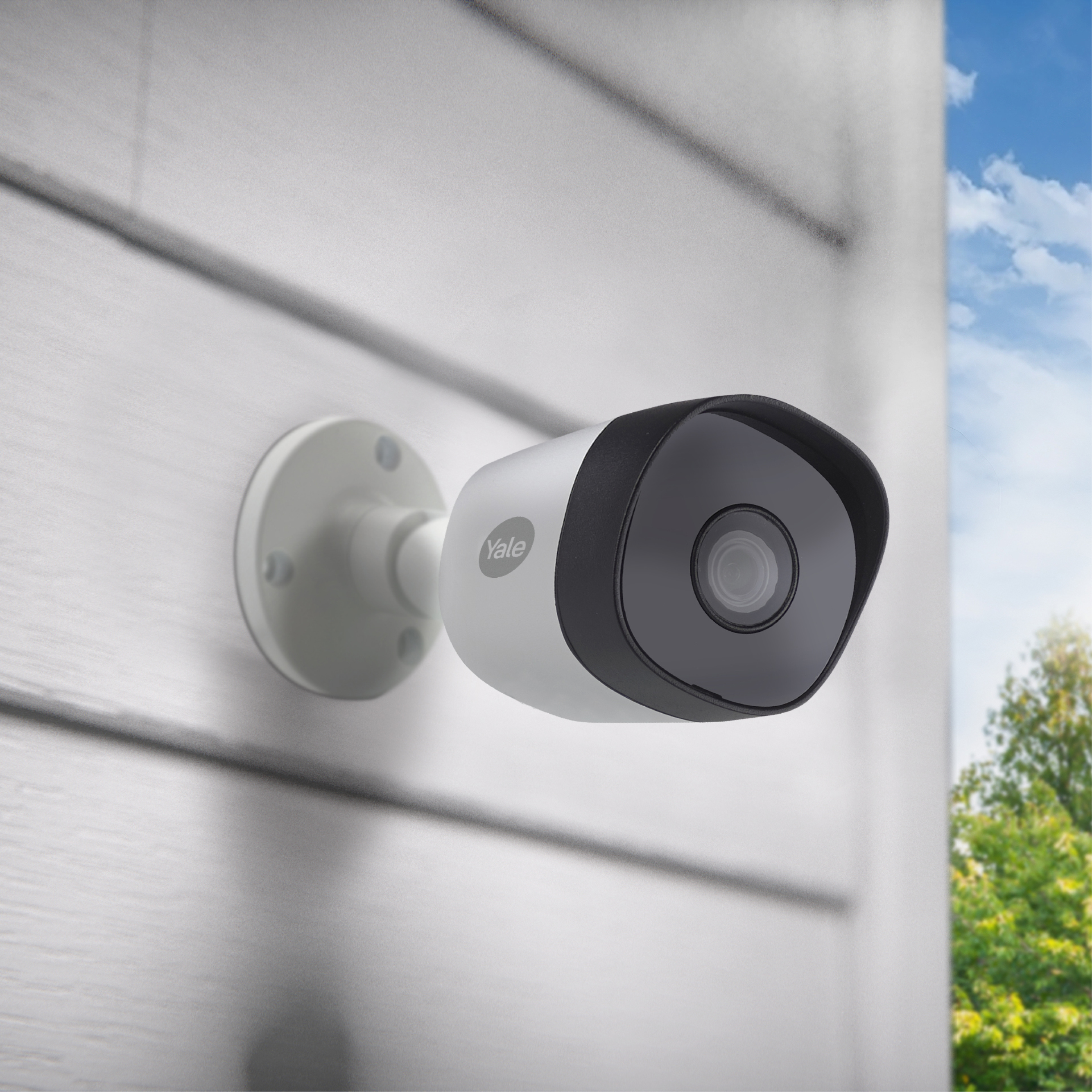 Yale Extention CCTV-Kits für Yale Smart Home CCTV Bullet Outdoor Camera (Weiß)