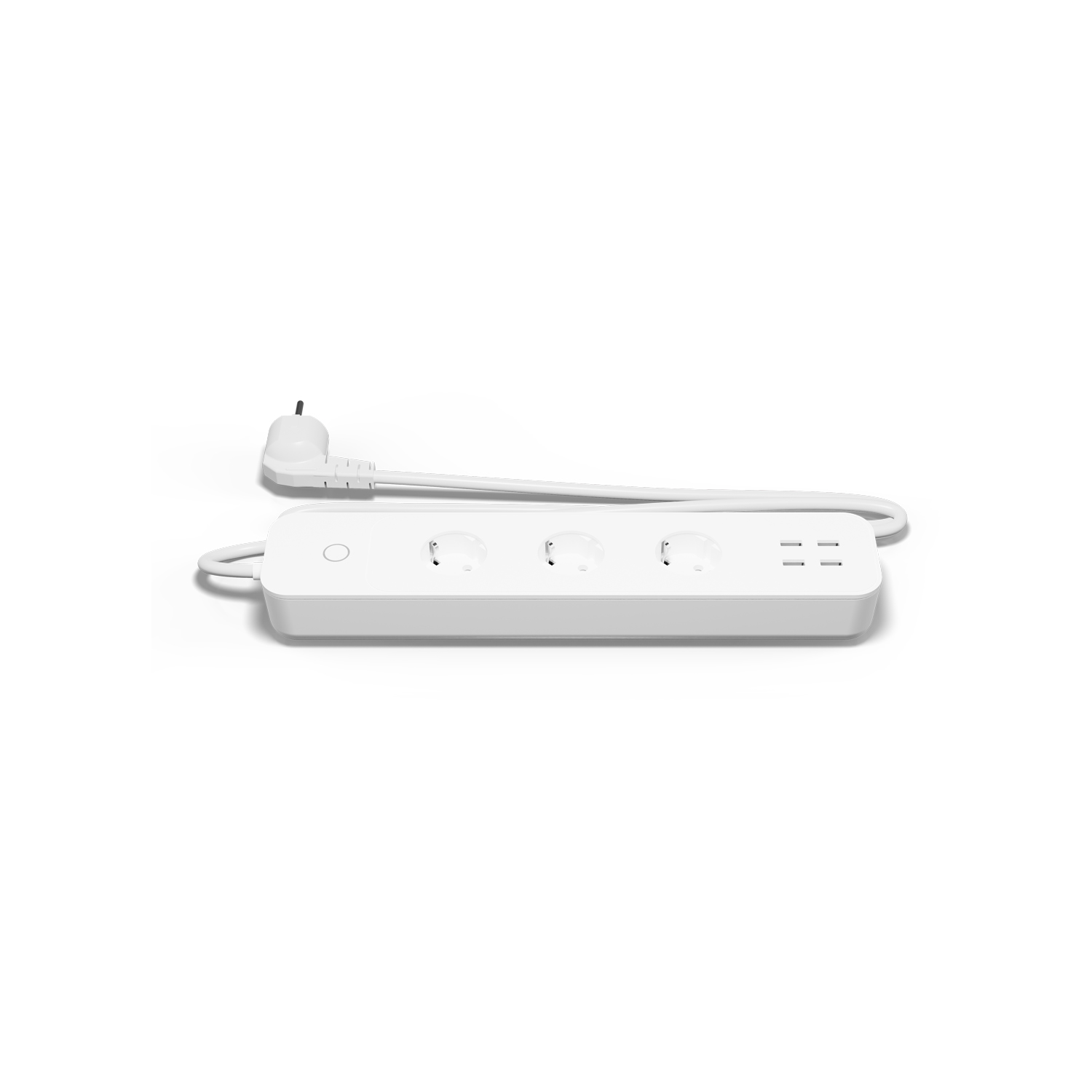 TESLA Smart Home Smart Power Strip 3 + 4 USB WLAN Steckdosenleiste