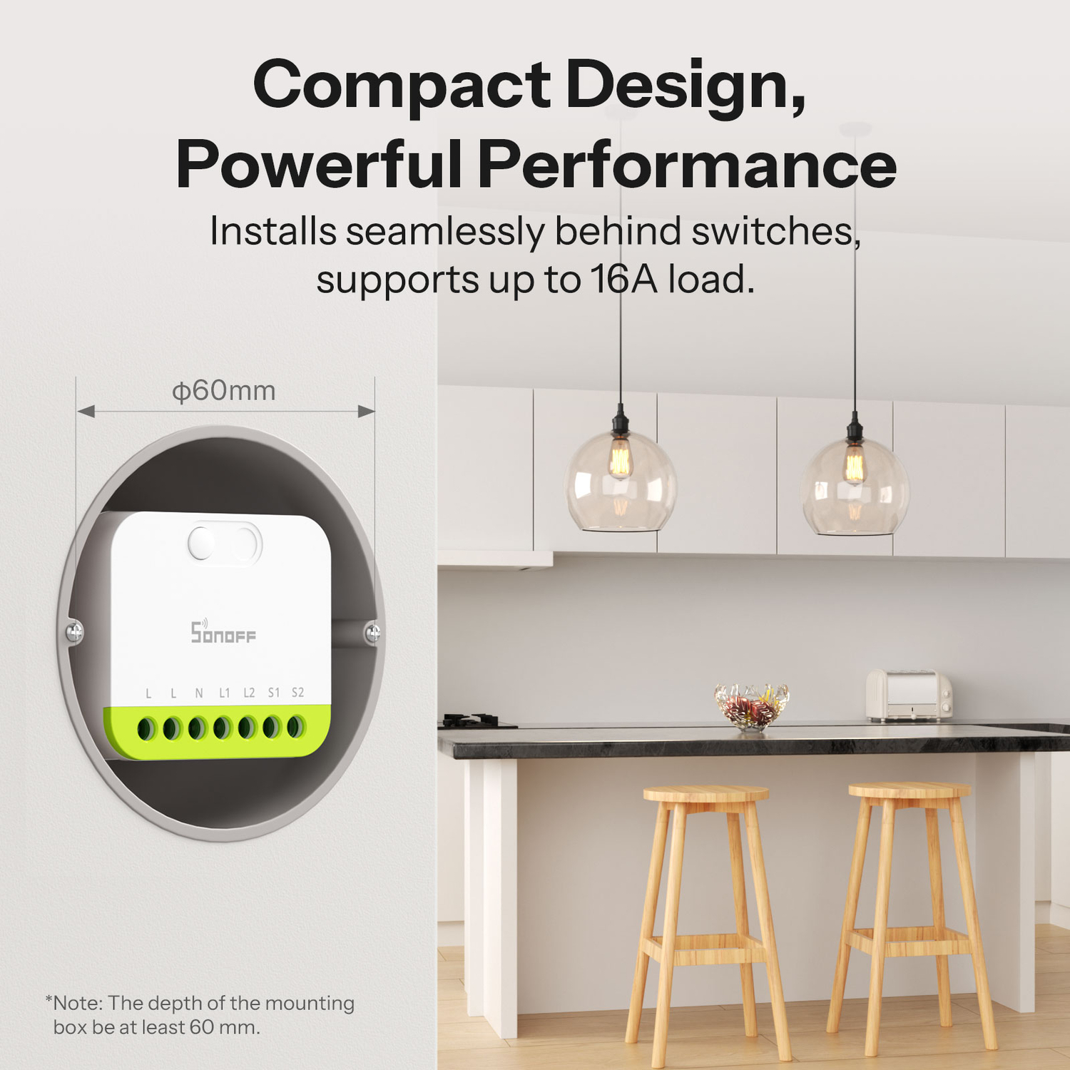 SONOFF MINI DUO 2-Fach Smart Switch (Zigbee)