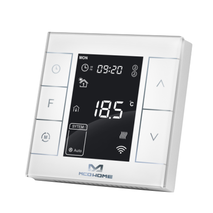 MCO Home Thermostat MH7 für Wasserheizungen (mit Feuchtigkeitssensor) Version 2 white