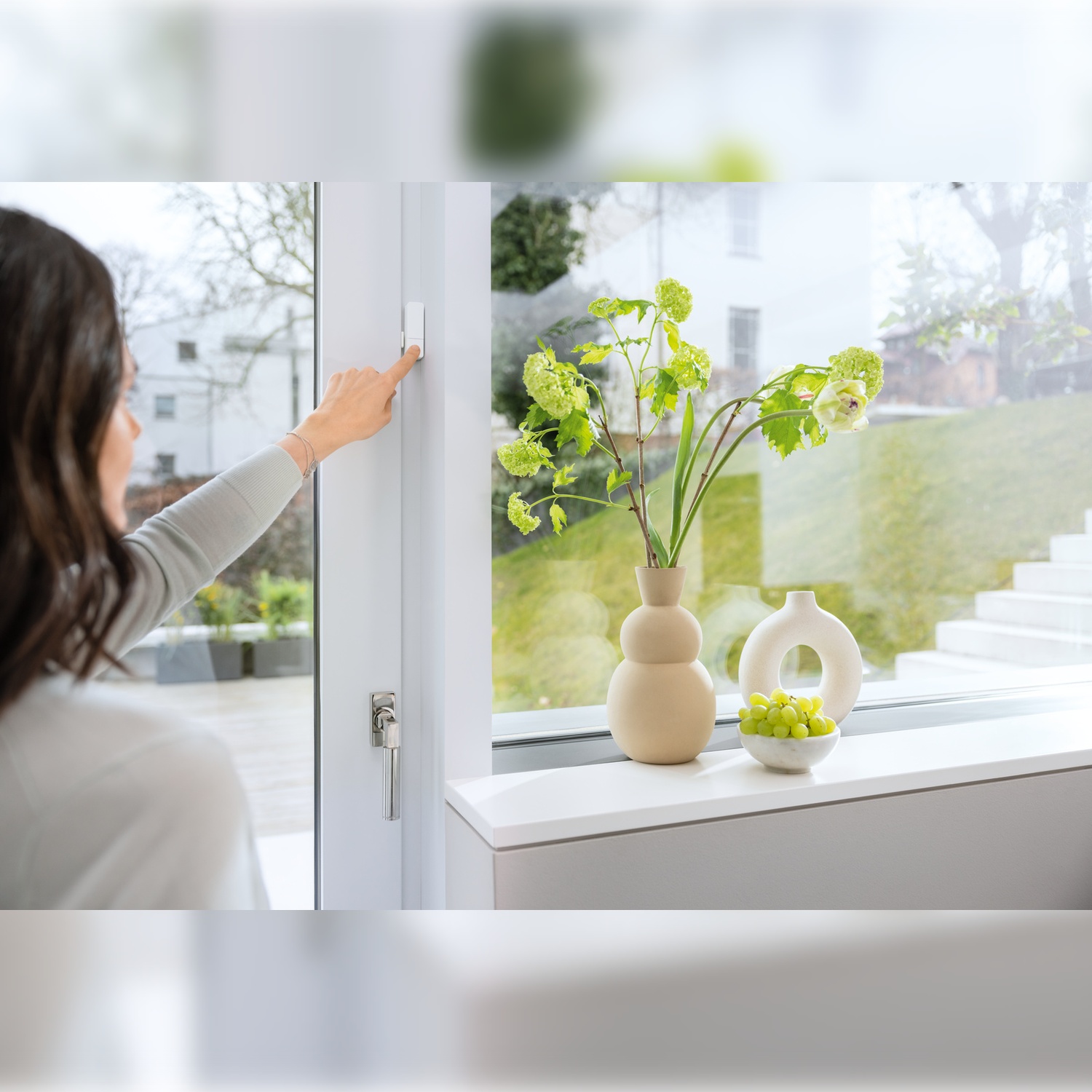 BOSCH Tür-Fenster-Kontakt II +M Weiß 1 Stück (Matter over Thread)