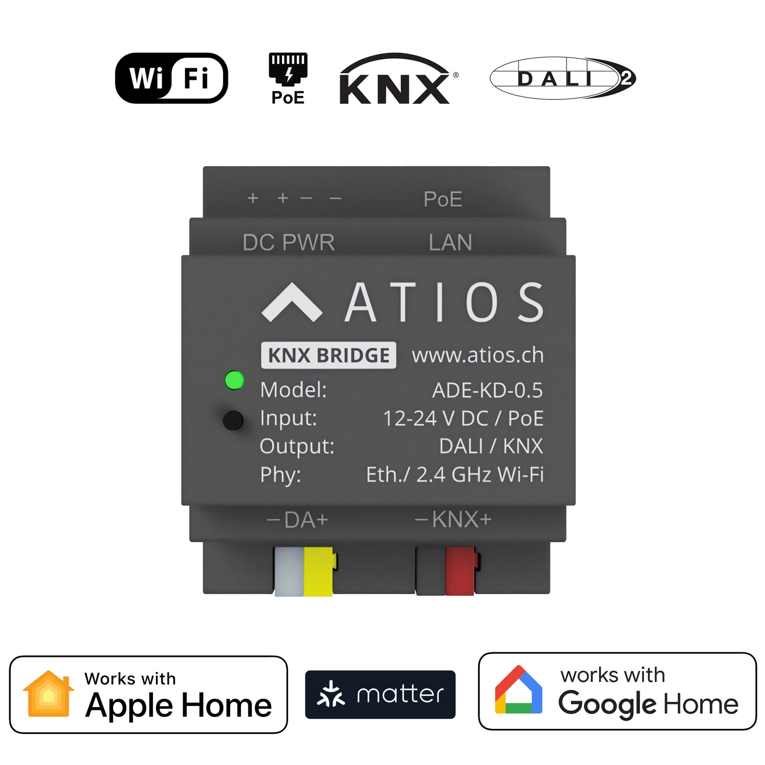ATIOS KNX Bridge (Matter over LAN)