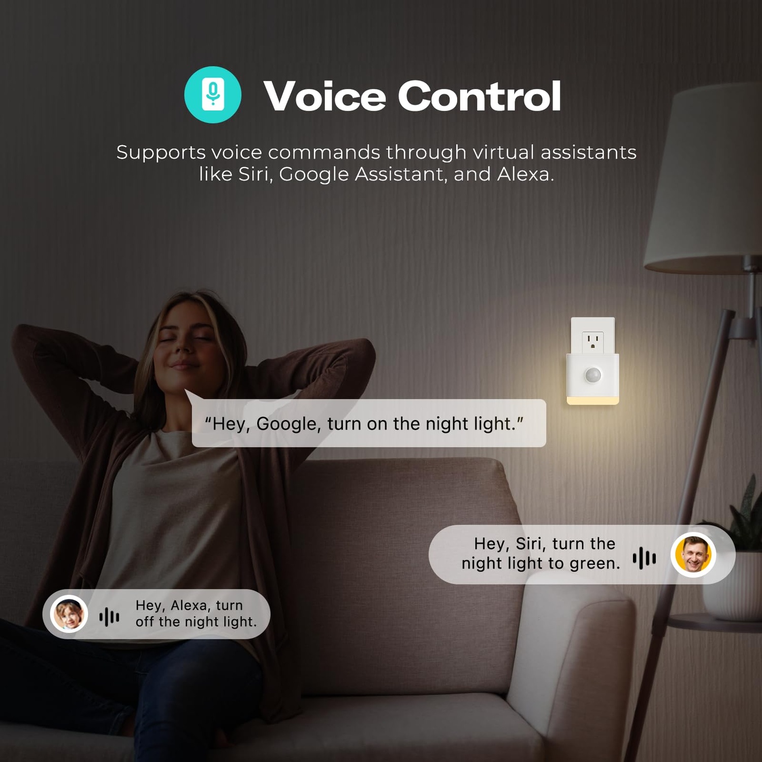 ThirdReality Smart Color Nachtlicht Typ C (Matter over Wi-Fi)
