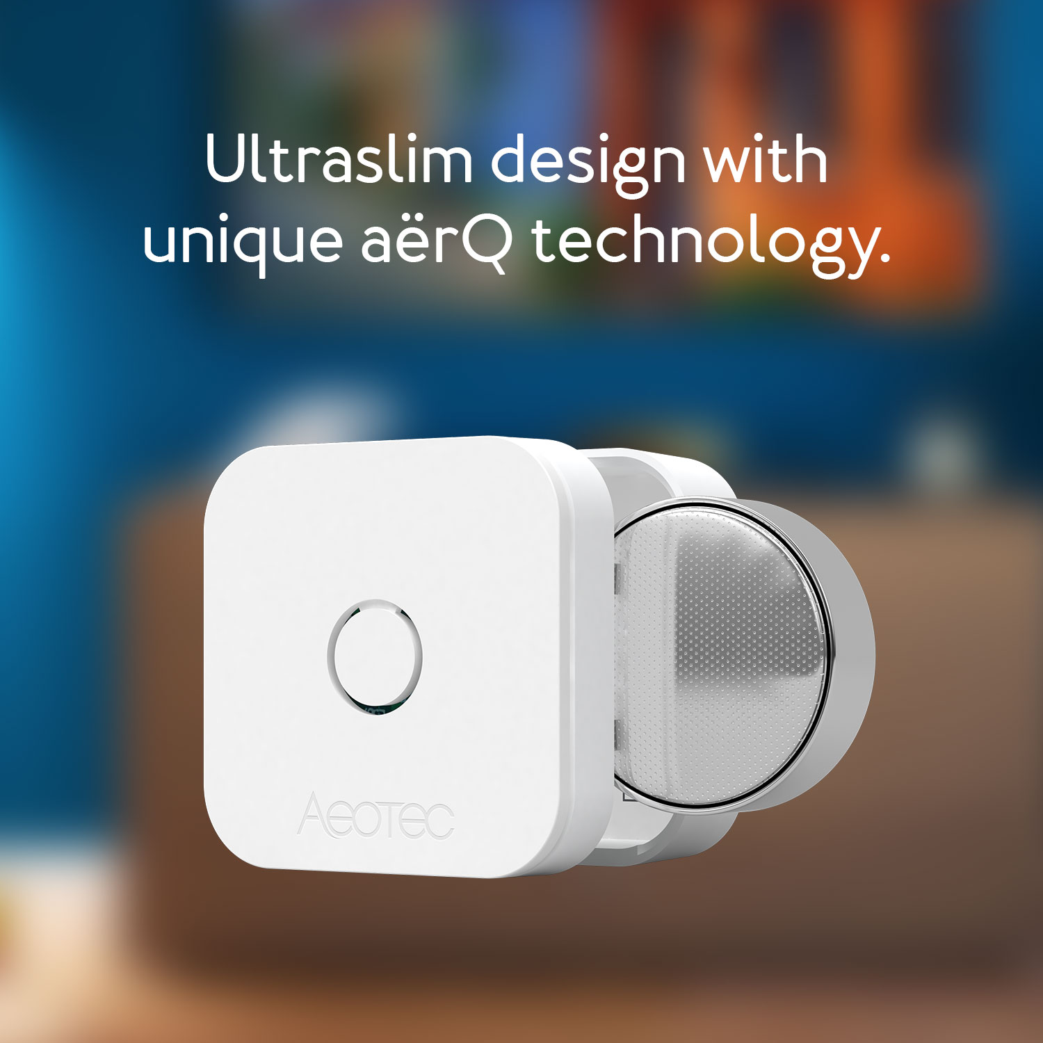Aeotec aërQ Temperature & Humidity Sensor Temperatur-Feuchtigkeit-Sensor Z-Wave Plus V2 ZWA039