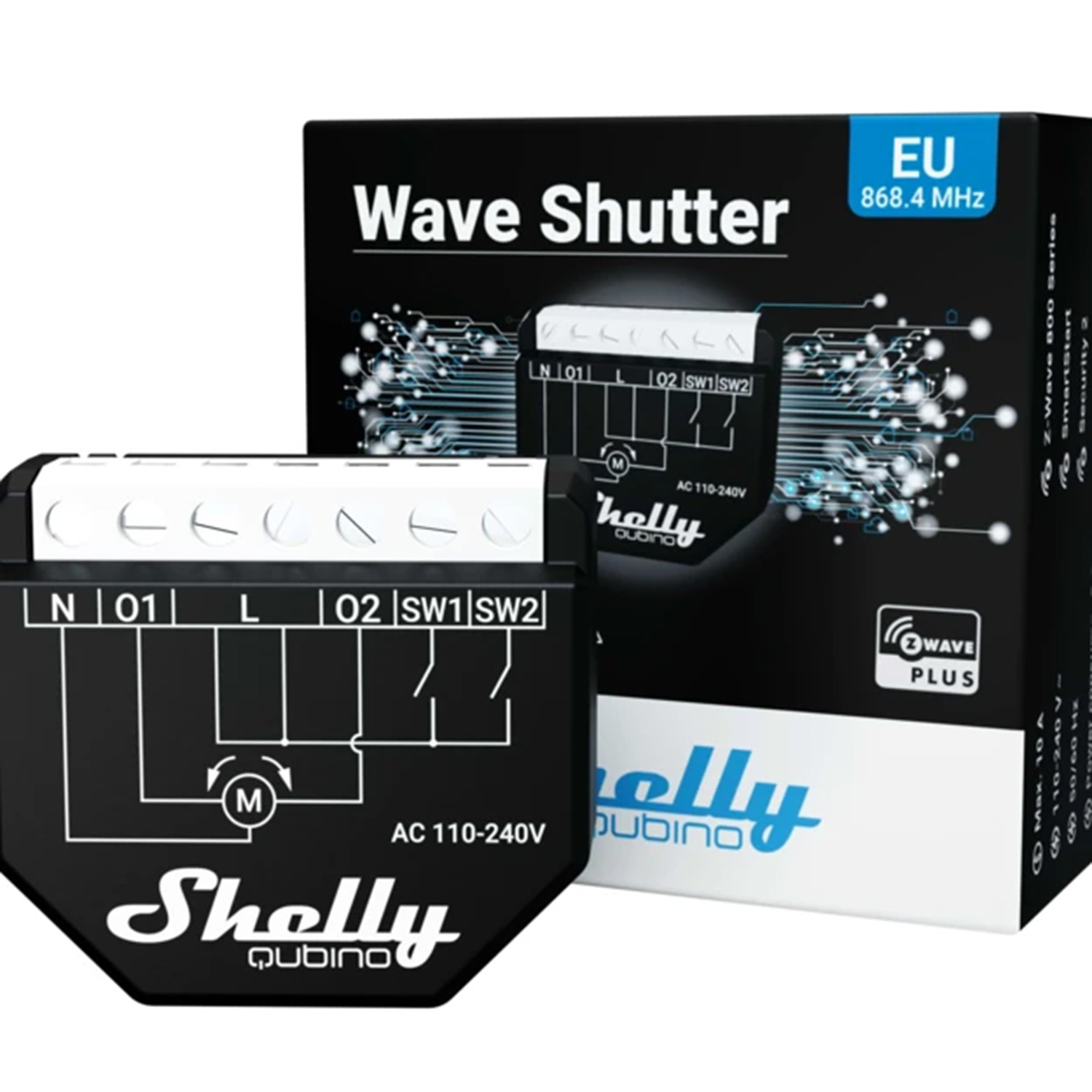 *** Shelly Qubino Wave Shutter Rollladenschalter ***