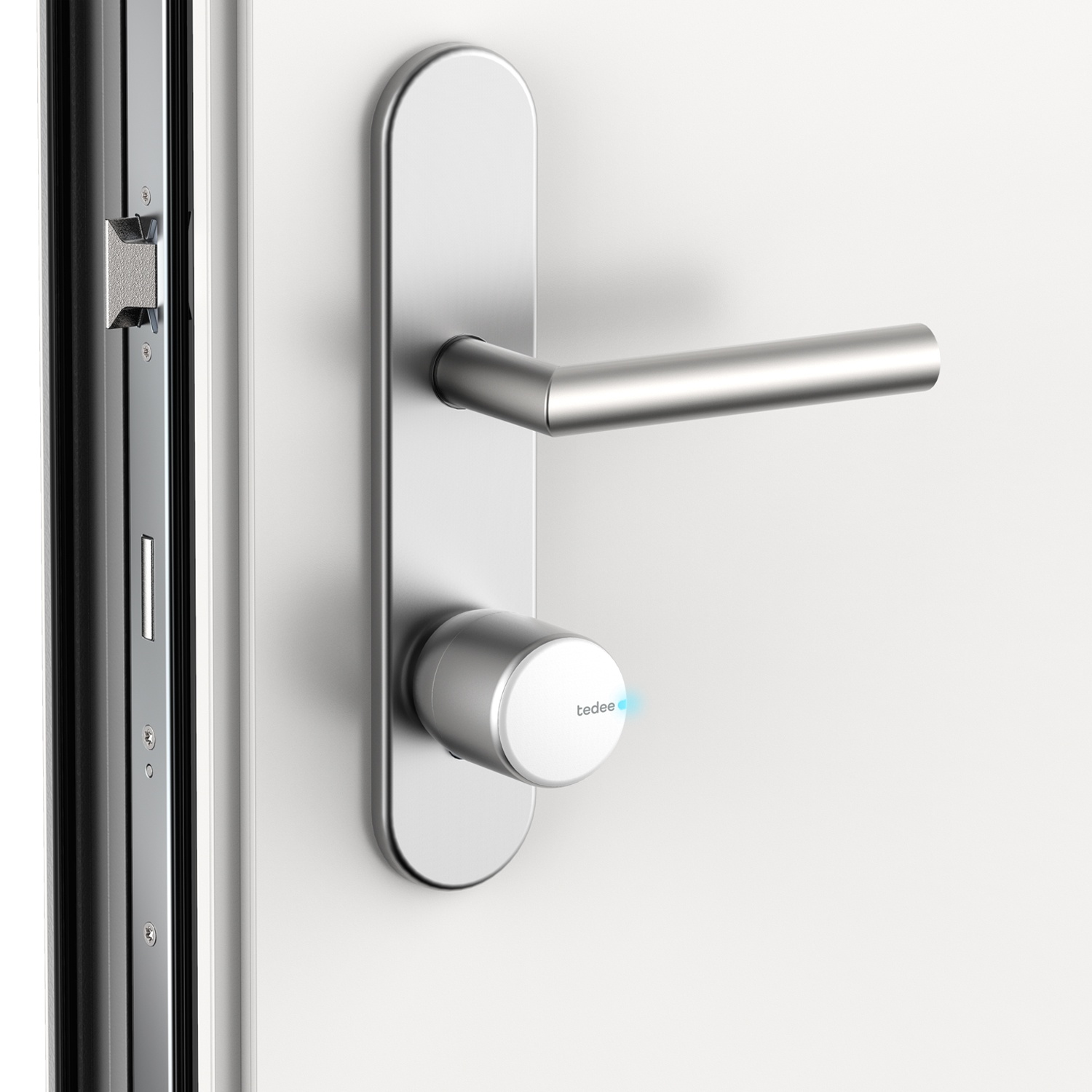 tedee Lock PRO Silber (Bluetooth, Matter over Thread)