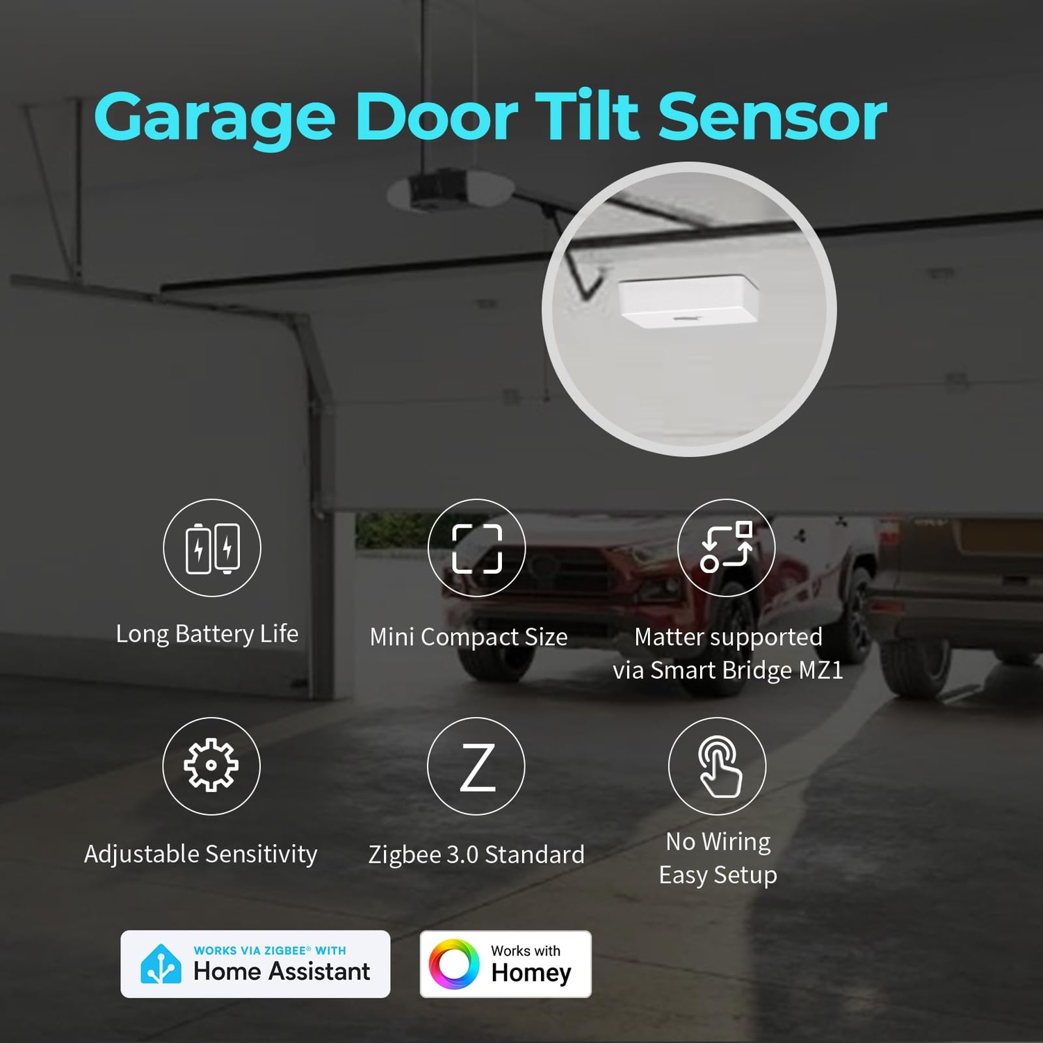 ThirdReality Garage Door Tilt Sensor (Zigbee)