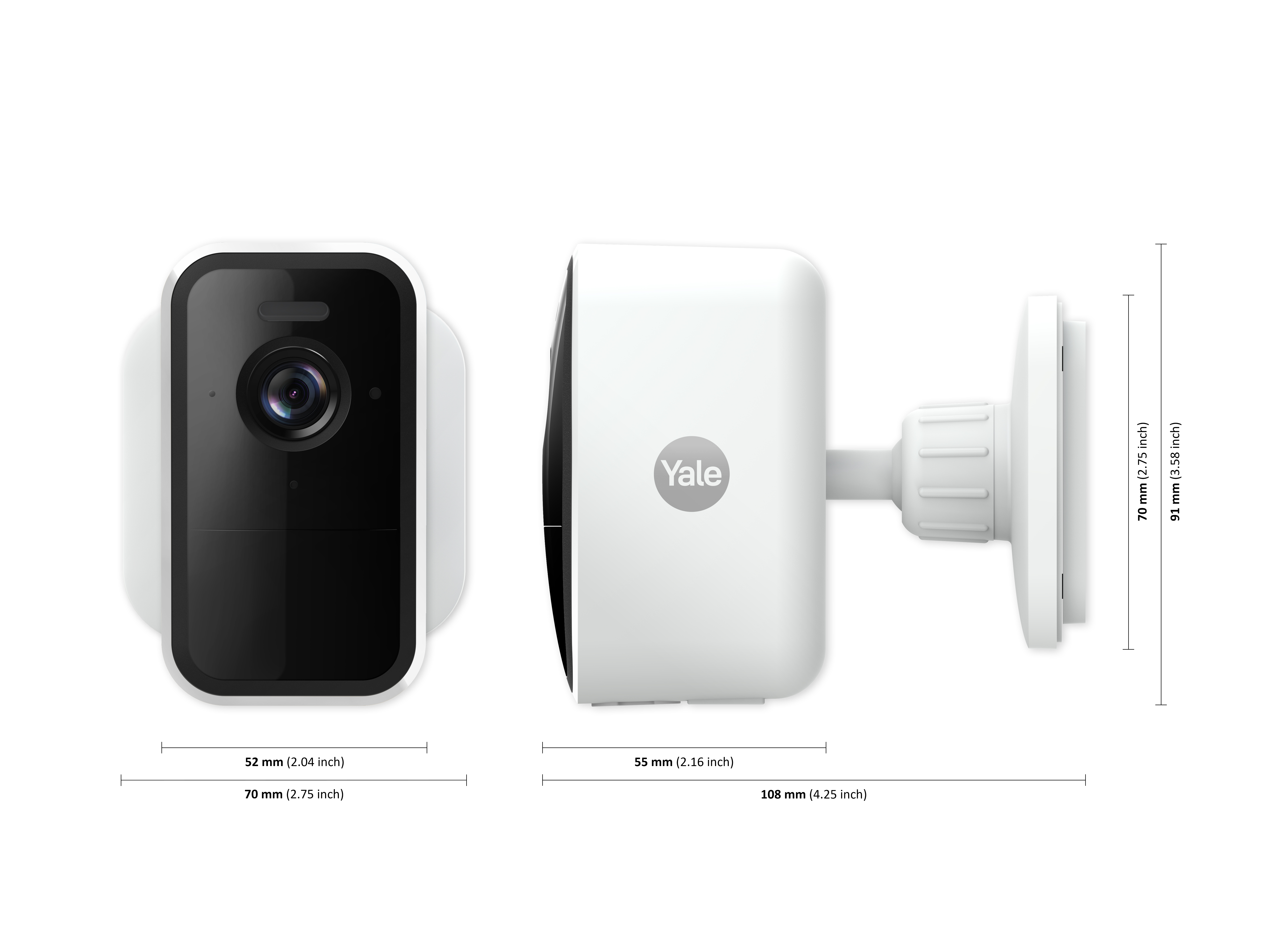 Yale Smart Outdoor Camera (Außen-Überwachungskamera mit Akku)